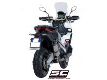 SC Project Oval Titanium Slip-on Einddemper met E-keur X-ADV 2017 > 2020