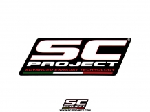 SC Project Heatproof Uitlaatsticker 163x60mm
