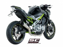 SC Project Titanium High Performance Voorbochten Kawasaki Z900 A2 model 2017 2020