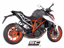 SC Project SC1-R Carbon Slip-on Einddemper met Euro4 Keuring KTM 1290 Super Duke R 2017 > 2019