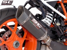 SC Project SC1-R Carbon Slip-on Einddemper met Euro4 Keuring KTM 1290 Super Duke R 2017 > 2019