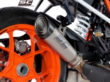 SC Project S1 Titanium Einddemper met Euro4 Keuring KTM 1290 Superduke R 2017 2019