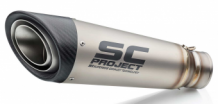 SC Project S1 Titanium Slip-on Einddemper met Euro4 Keuring BMW S1000RR 2017 > 2018