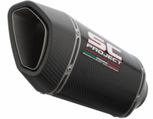 SC Project SC1-R Carbon Slip-on Einddemper met Euro4 Keuring KTM 1290 Super Duke R 2017 > 2019