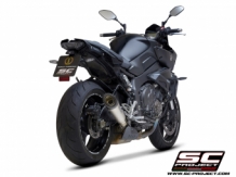 SC Project S1 Titanium Slip-on Einddemper met E-keur Yamaha MT-10 2016 > 2020