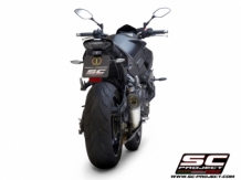 SC Project S1 Titanium Slip-on Einddemper met E-keur Yamaha MT-10 2016 > 2020