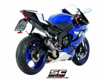 SC Project GP70-R Carbon Einddemper met EURO4 Keuring Yamaha YZF-R6 2017 2019