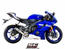 SC Project GP70-R Titanium Einddemper met EURO4 Keuring Yamaha YZF-R6 2017 2019