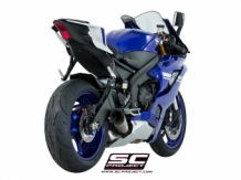 SC Project S1 Titanium Einddemper met EURO4 Keuring Yamaha YZF-R6 2017 2019