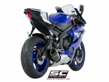 SC Project SC1-R Carbon Slip-on Einddemper met Euro4 Keuring Yamaha YZF-R6 2017 > 2020