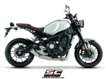 SC Project 70s Conical RVS Compleet 3-1 Uitlaatsysteem met Euro4 Keuring Yamaha XSR900 2016 2019