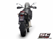 SC-Project X-Plorer II Titanium Slip-on Einddemper met Euro4 Keuring Yamaha Tenere 700 2019 > 2020