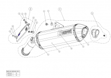 Akrapovic Slip-on Line Titanium Einddemper met E-keur BMW R 1200 GS / Adventure 2010 > 2012