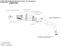 Akrapovic Slip-on Line Titanium met E-keur Honda CBR 600 RR 2009-2012