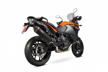 Scorpion Exhaust Serket Black Ceramic Einddemper zonder E-keur KTM 1090 Adventure 2017 2018