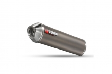 Scorpion Factory Oval Titanium Einddemper Set zonder E-keur Yamaha XT660Z 2008-2013