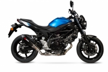 Scorpion Exhaust Serket Taper Carbon Einddemper met E-keur Suzuki SV650 / X 2016 > 2021