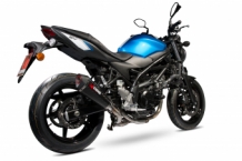 Scorpion Exhaust Serket Taper Carbon Einddemper met E-keur Suzuki SV650 / X 2016 > 2021