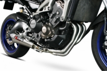 Scorpion Serket Taper RVS Compleet Uitlaatsysteem zonder E-keur Yamaha MT09 / SP 2013 > 2020