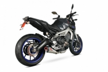 Scorpion Serket Taper RVS Compleet Uitlaatsysteem zonder E-keur Yamaha MT09 / SP 2013 > 2020