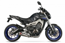 Scorpion Serket Taper RVS Compleet Uitlaatsysteem zonder E-keur Yamaha MT09 / SP 2013 > 2020