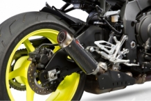 Scorpion Exhaust RP-1 GP Carbon Slip-on Einddemper met E-keur Yamaha MT-10 2016 > 2020