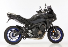 Shark DSX-10 Matt Black Compleet Uitlaatsysteem met E-keur incl. Katalysator Yamaha Tracer900 2015 2020