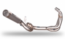 Spark Grid-O Titanium Compleet Uitlaatsysteem zonder E-keur Yamaha MT-09 2013 > 2020