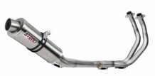 Storm by Mivv Oval RVS Compleet Uitlaatsysteem met E-keur Yamaha MT07 Tracer 2016 > 2020