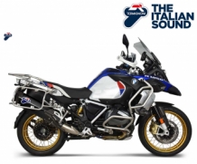 Termignoni Titanium Black Einddemper Euro5 gekeurd BMW R1250GS / Adventure 2019 2021