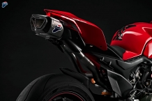 Termignoni 4USCITE D182 Titanium High Up Compleet Uitlaatsysteem zonder E-keur incl. UpMap Module Panigale V4 2018 2019