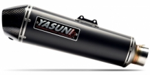 Yasuni Evo Black Slip-on Einddemper met E-keur Honda SH300 2012 > 2018