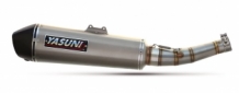Yasuni Evo Titanium Look Slip-on Einddemper met E-keur Honda CBR 250 2011 > 2016